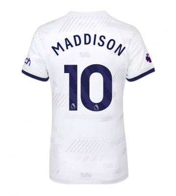 Tottenham Hotspur James Maddison #10 Primera Equipación Mujer 2023-24 Manga Corta